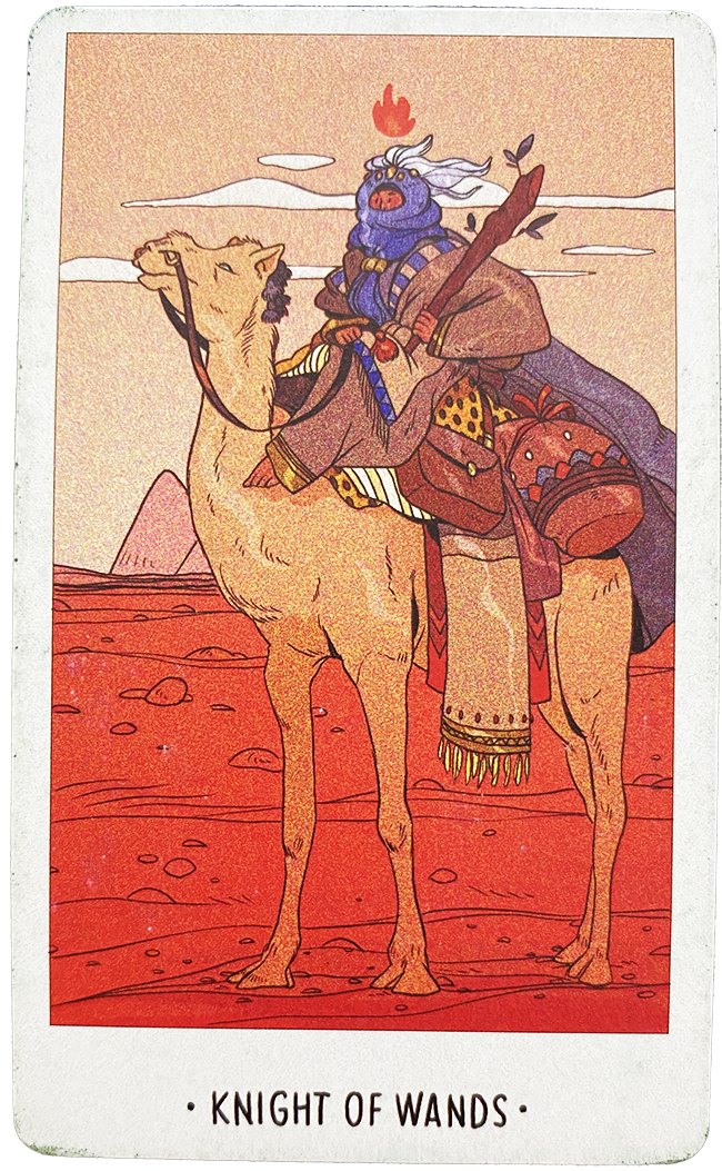 🐪 Knight of Wands | Hiệp sĩ Gậy