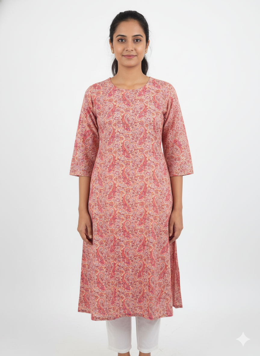 Printed Long Kurti