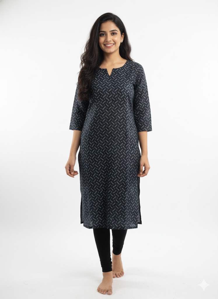 Printed Cotton Kurti