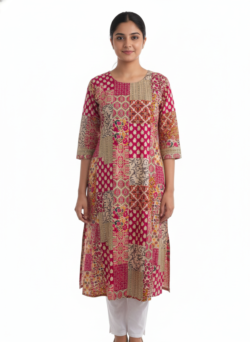 Printed Cotton Kurti