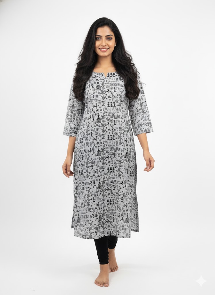 Printed Cotton Kurti