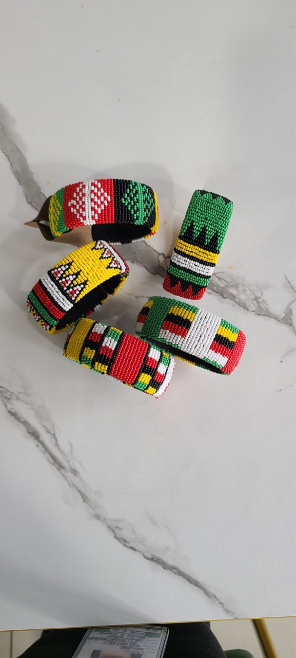 Handmade African Beaded Bracelets