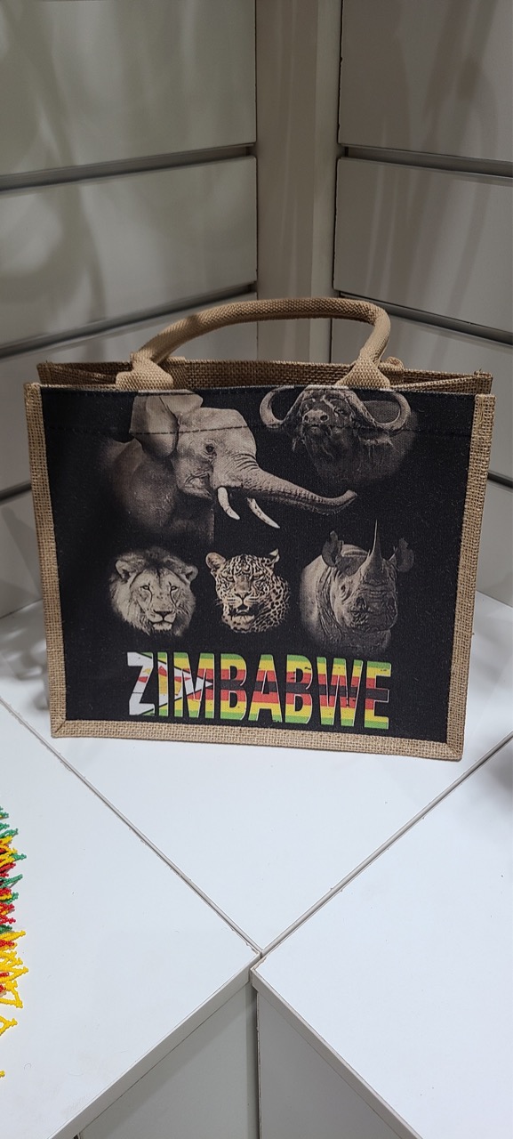 Zimbabwe Wildlife Souvenir Bag