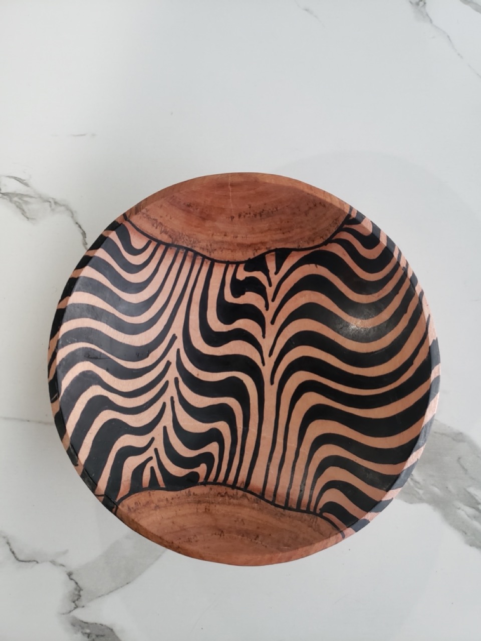 Handcrafted Wooden Decorative Bowl