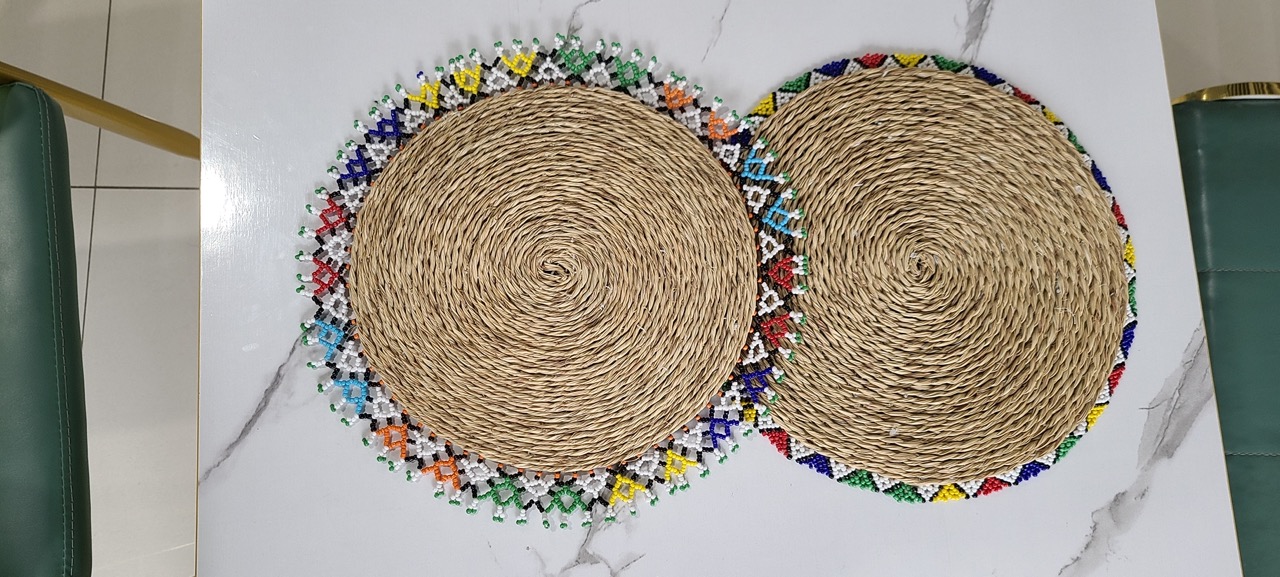 Handwoven Straw Placemats