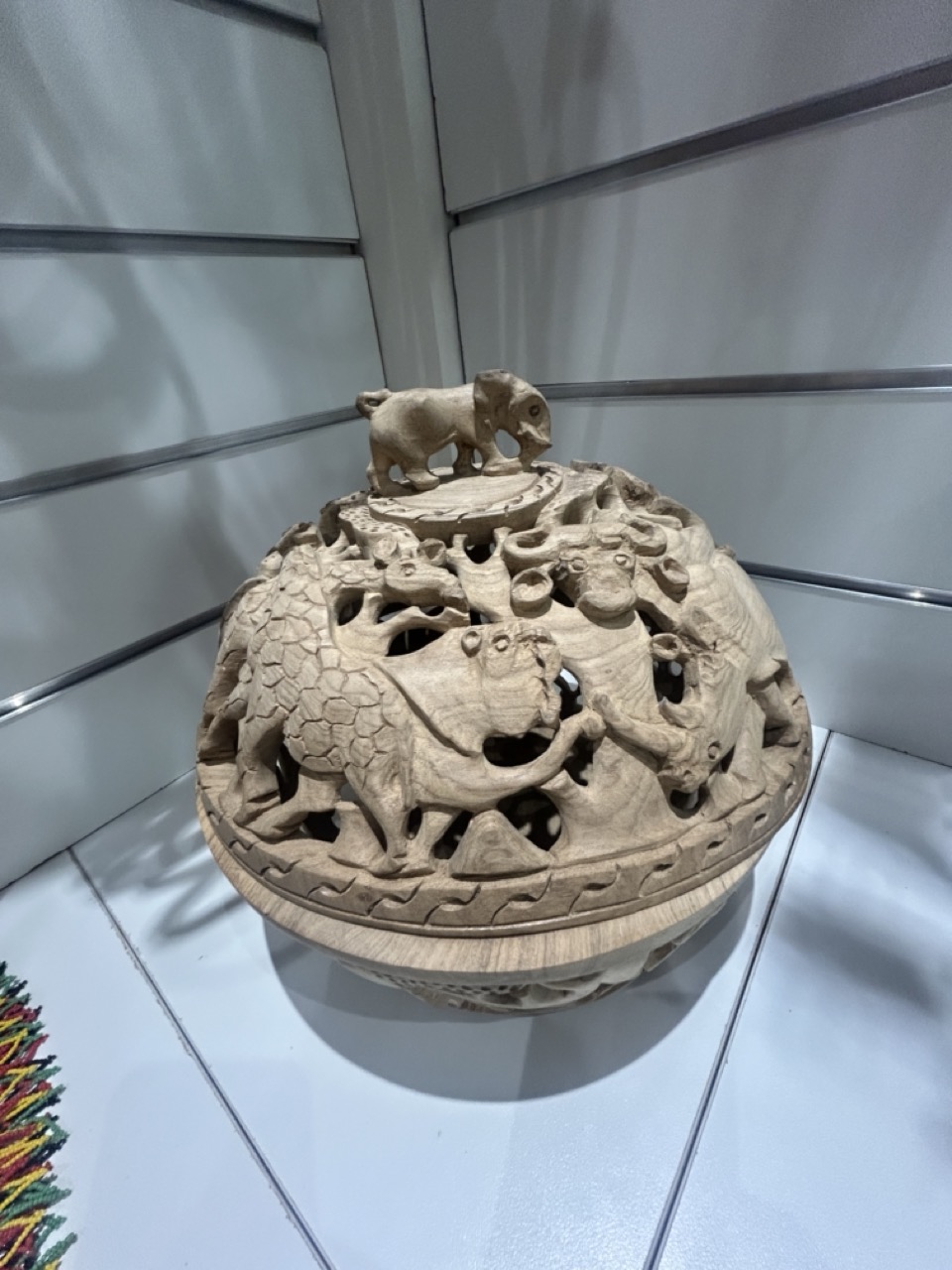 Handcrafted Decorative Wooden Sculpture