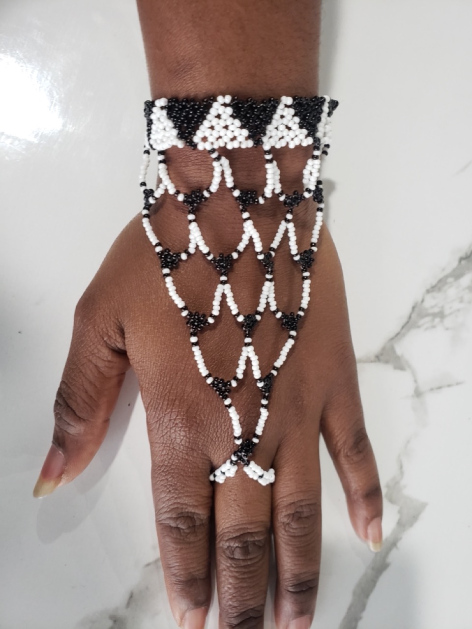 Handcrafted Beaded Wrist Bracelet