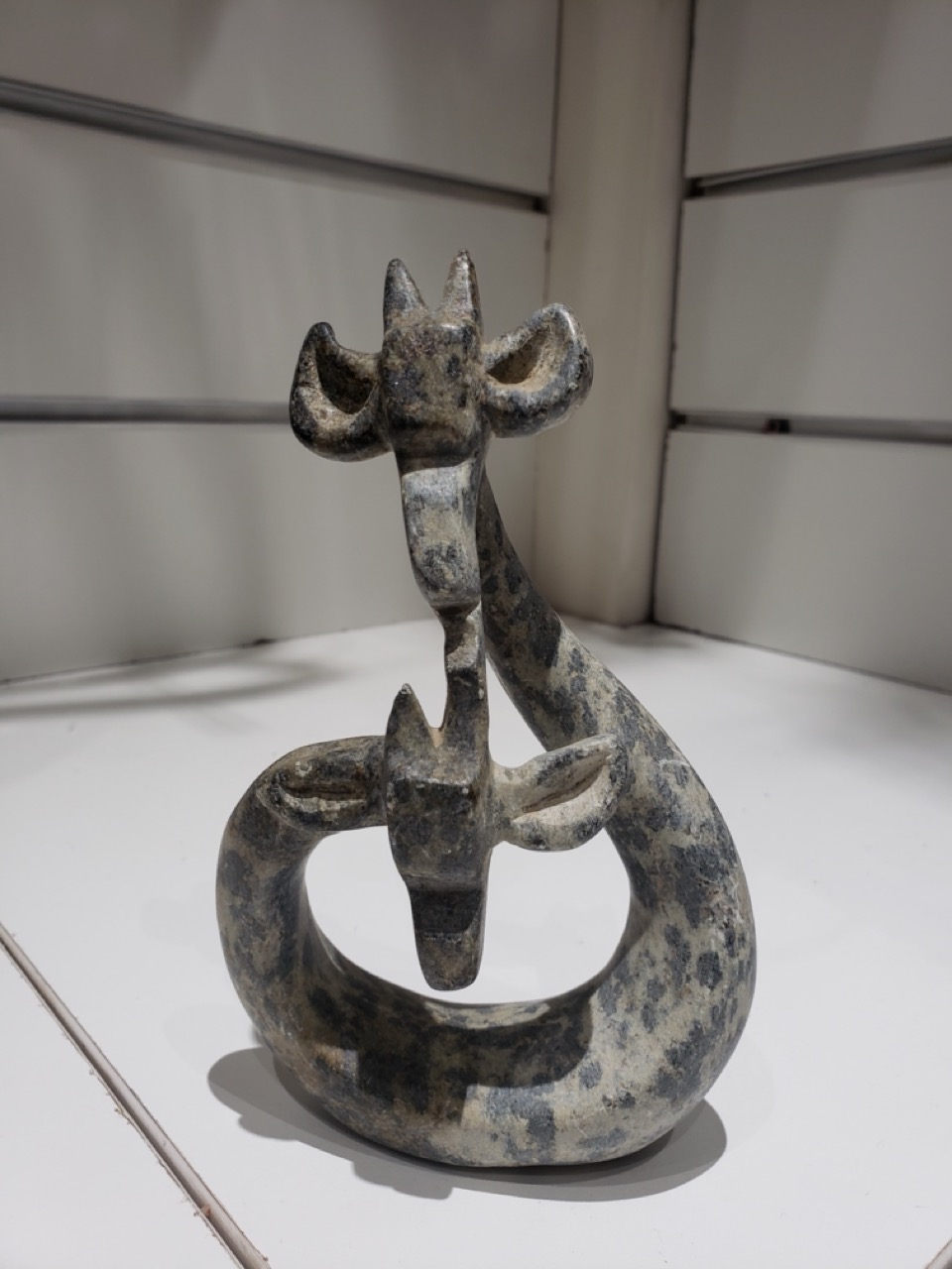 Abstract Giraffe Sculpture