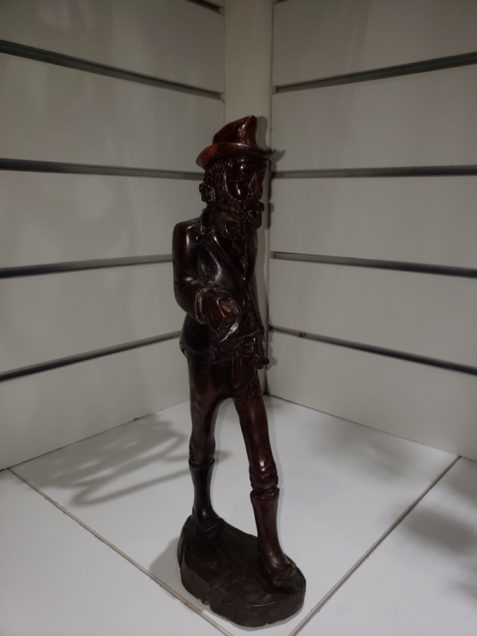 Vintage Wooden Man Figurine