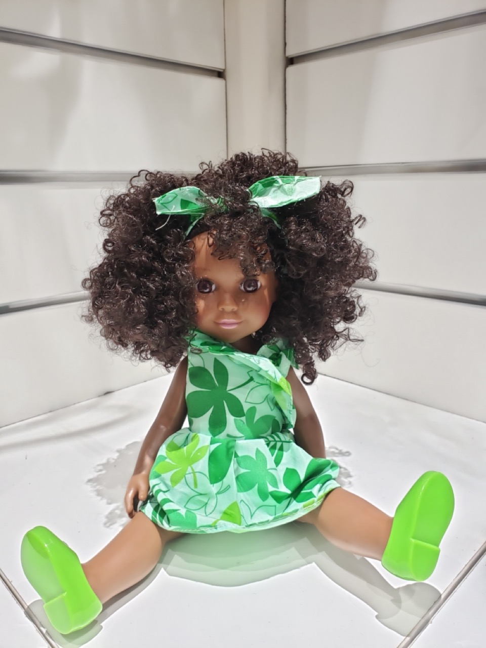 Stylish Curly-Haired Doll