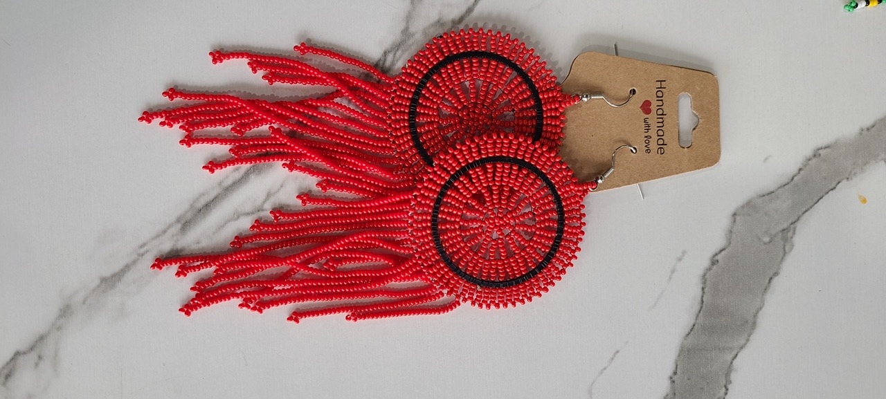 Handcrafted Beaded Earrings