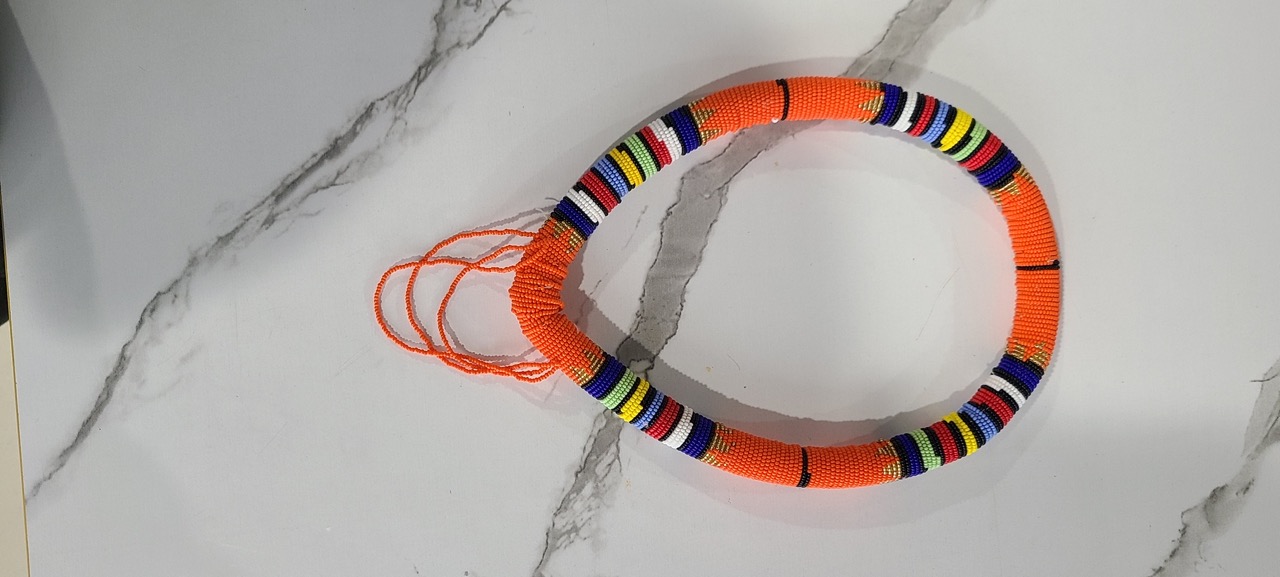 Colorful Beaded Headband