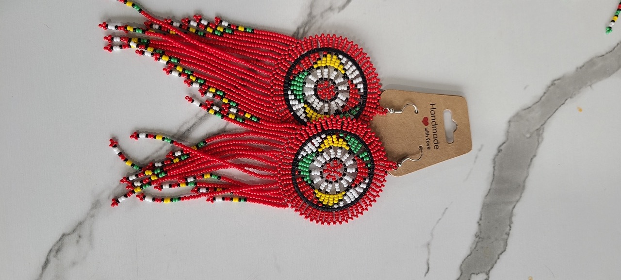 Handcrafted Beaded Earrings