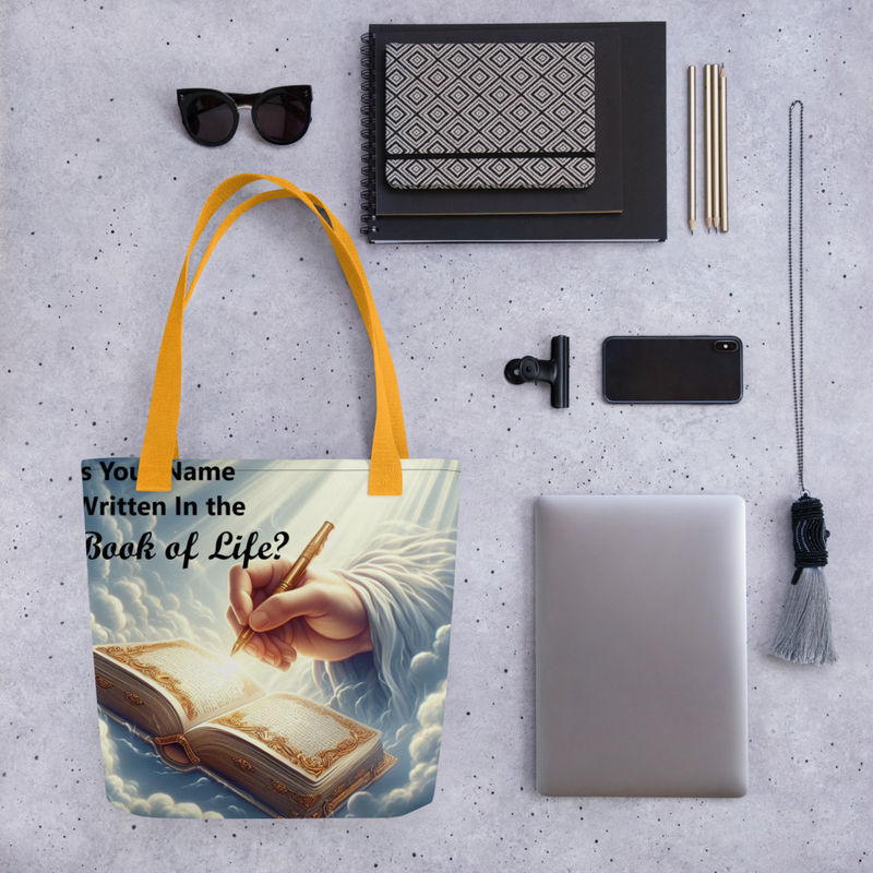 Name Written in Book of Life Tote bag