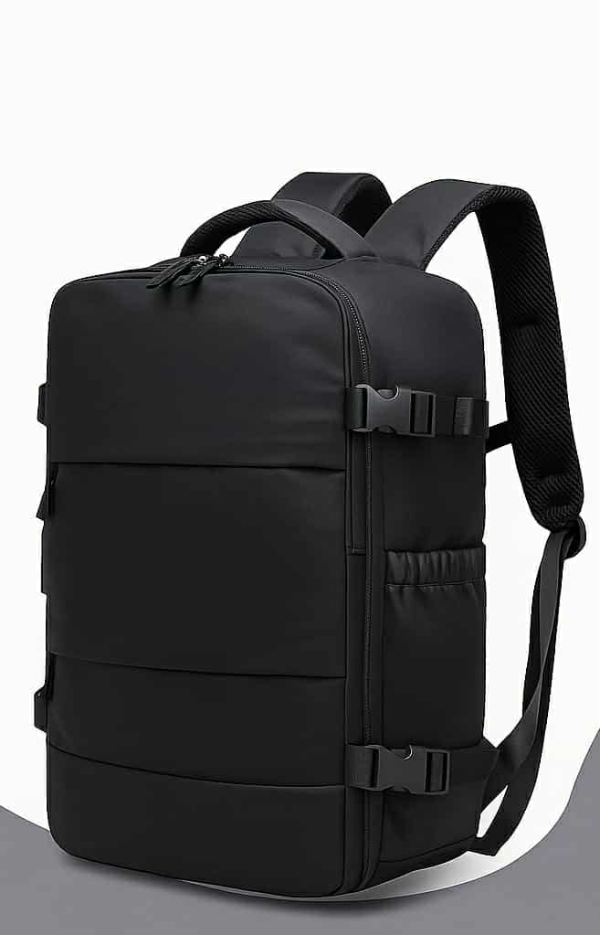 Plecak podróżny z komorą próżniową