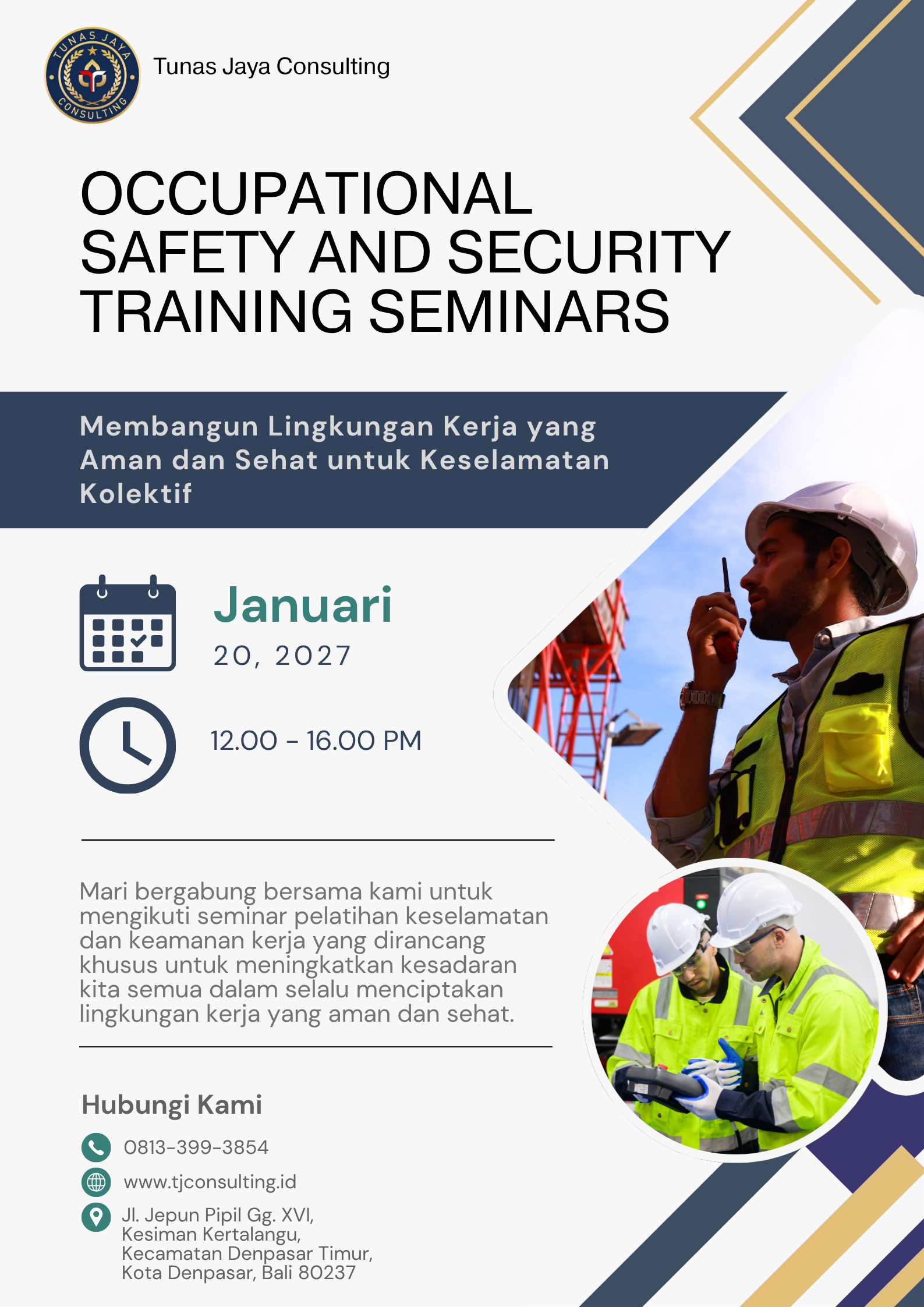Occupational Safety and Security Training Seminars