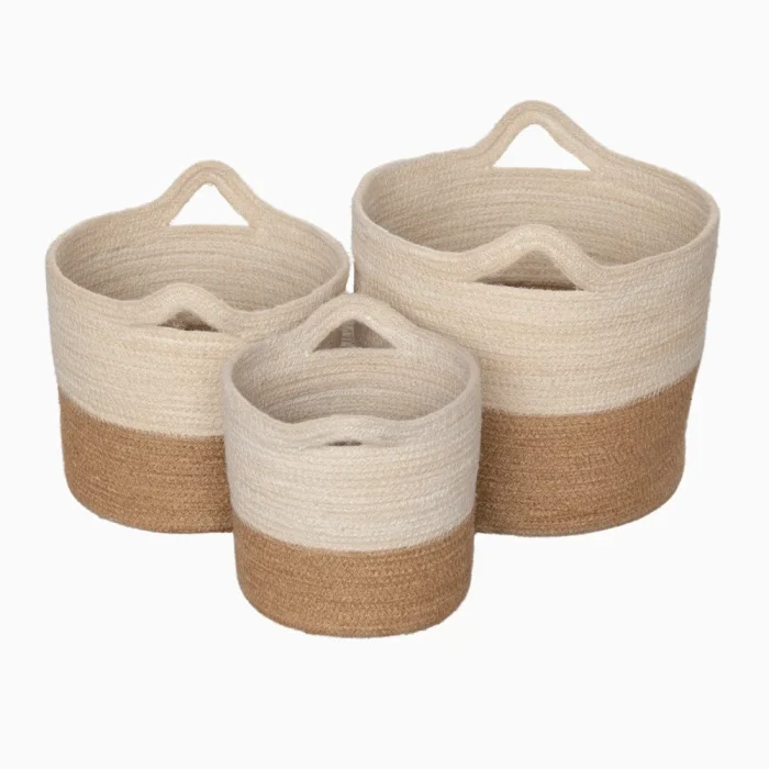 Set of Woven Storage Baskets