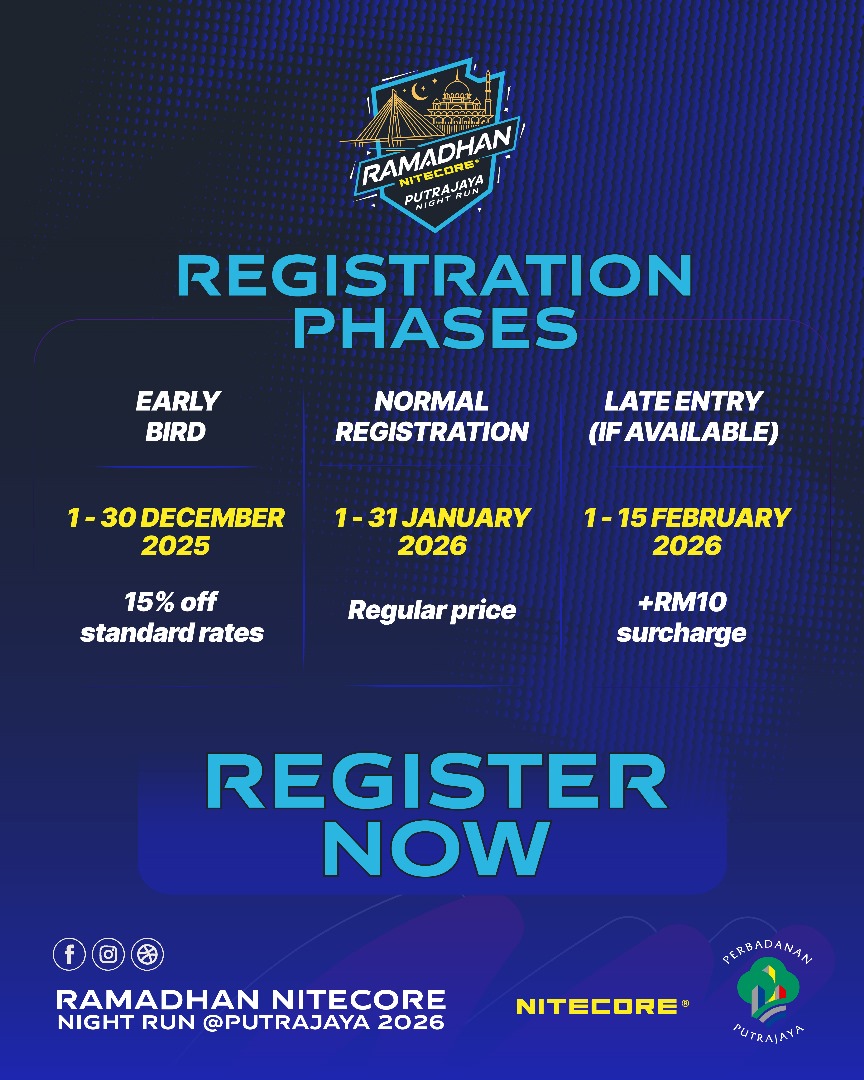 RAMADHAN NITECORE NIGHT RUN @ PUTRAJAYA 2026