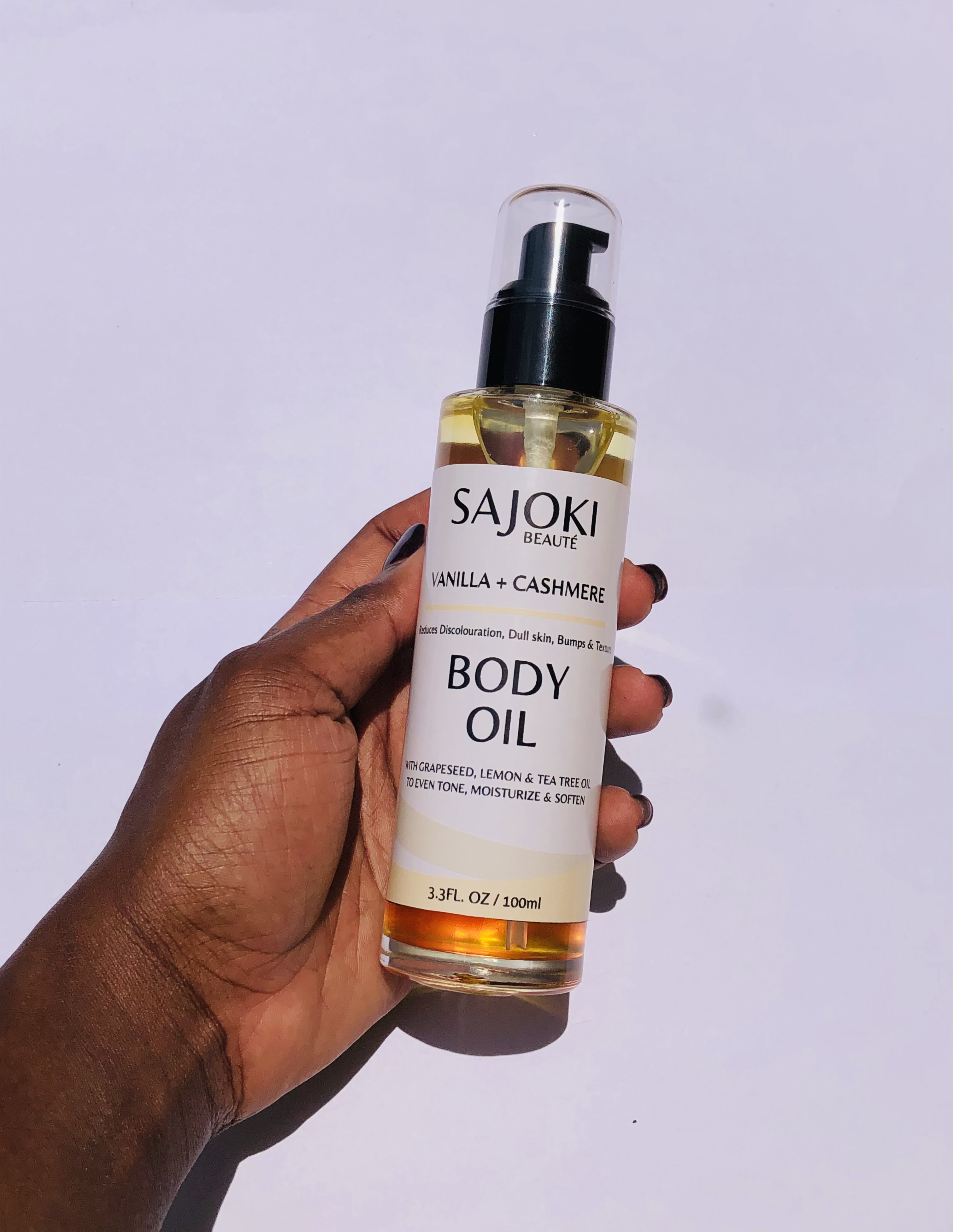 Vanilla Cashmere Body Oil