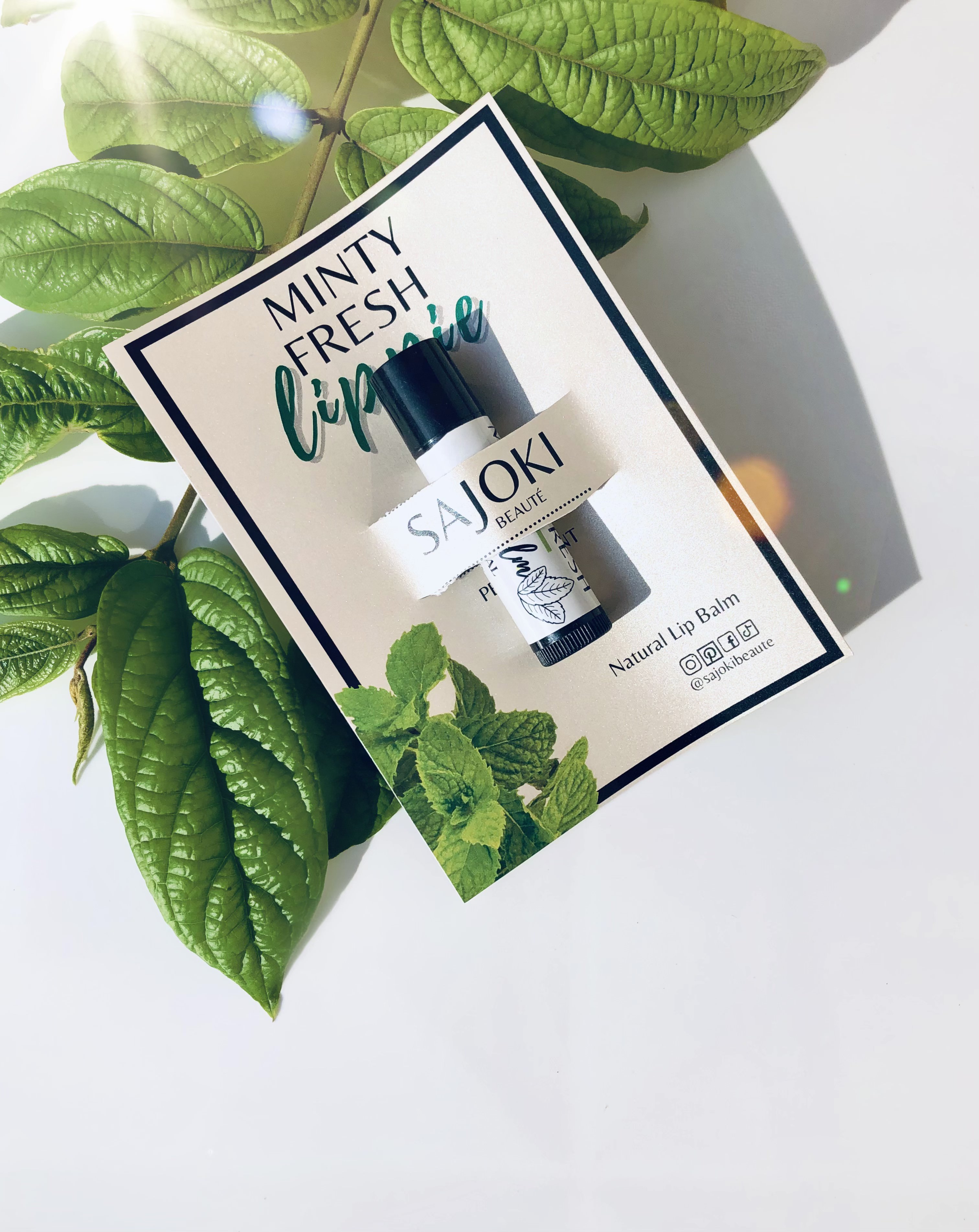 Natural Mint Lipbalm 