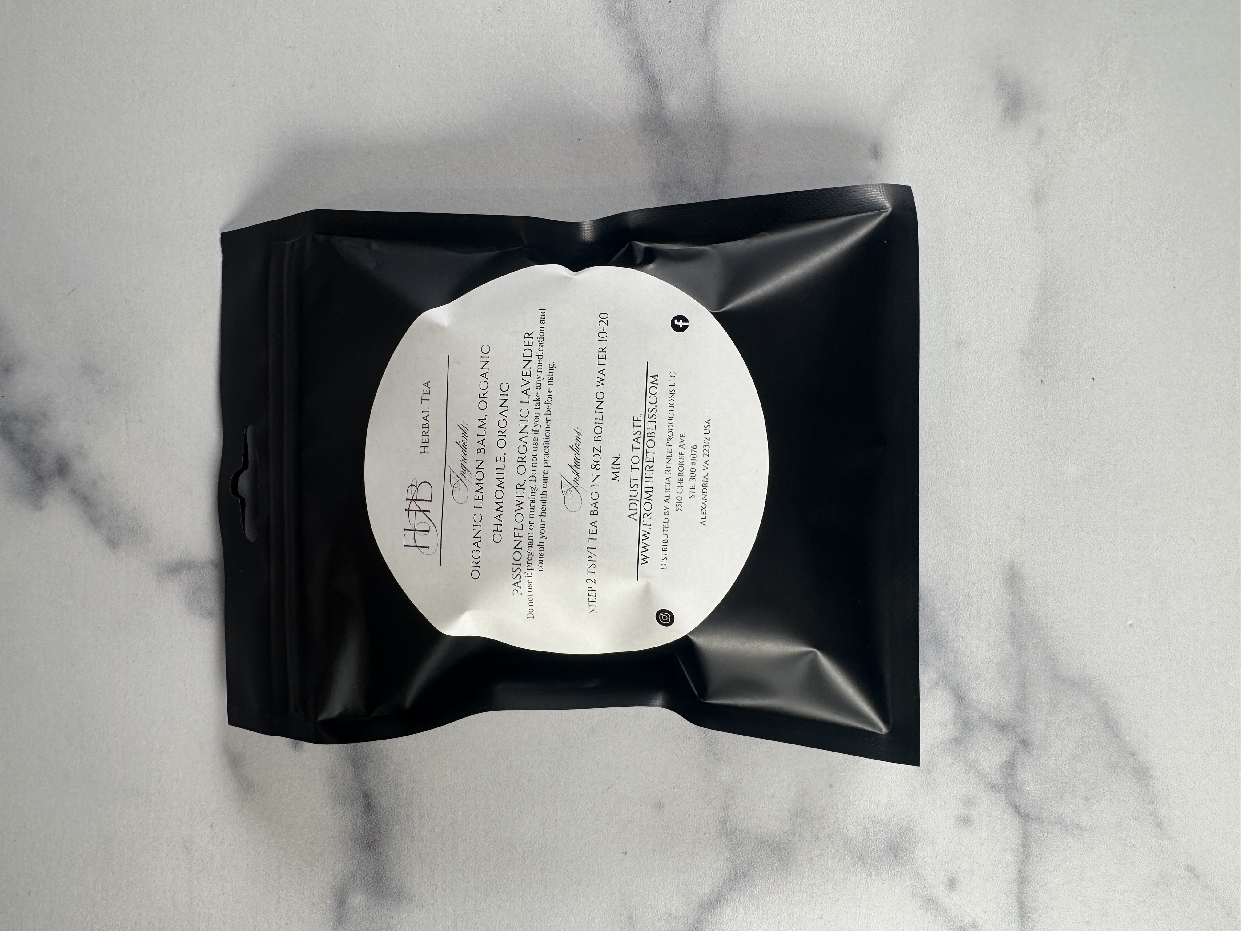 Overwhelm No More Herbal Tea Blend