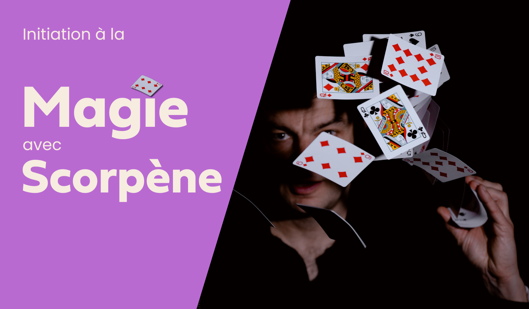 Inscription Ateliers Magie avec Scorpène