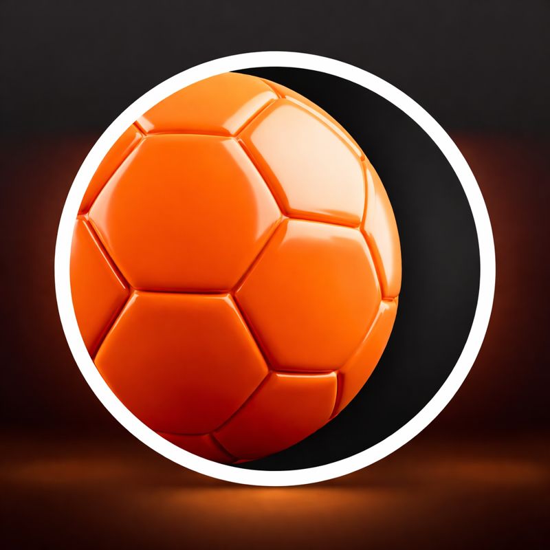 Digital Soccer Ball Icon