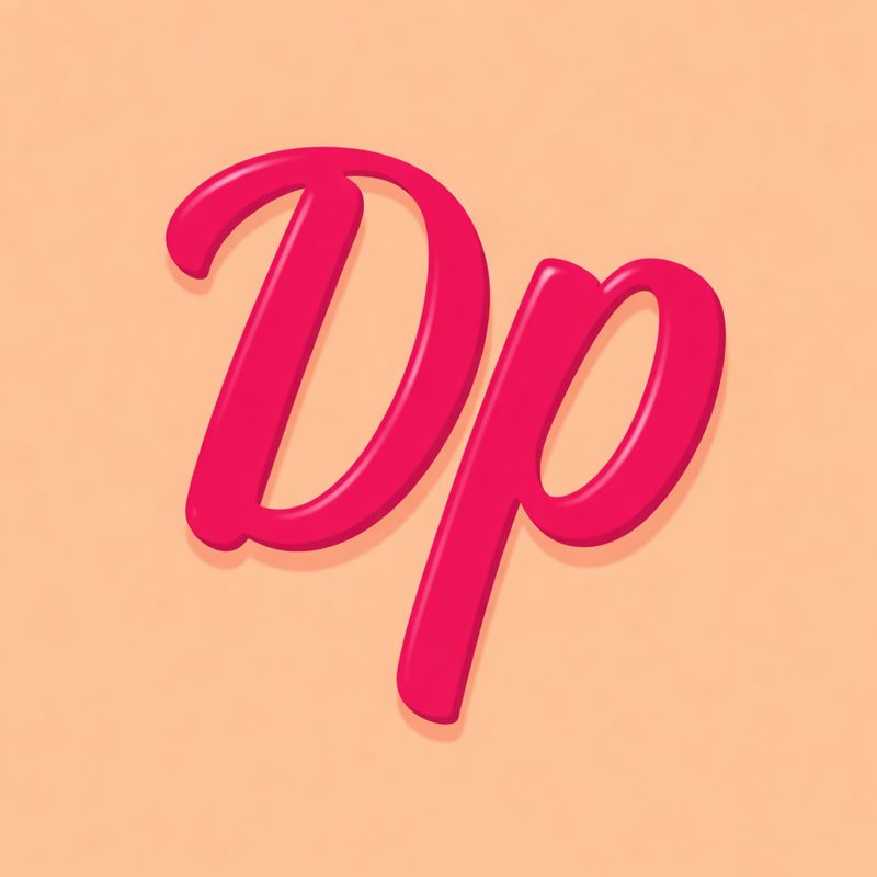 Stylized DP Logo Design