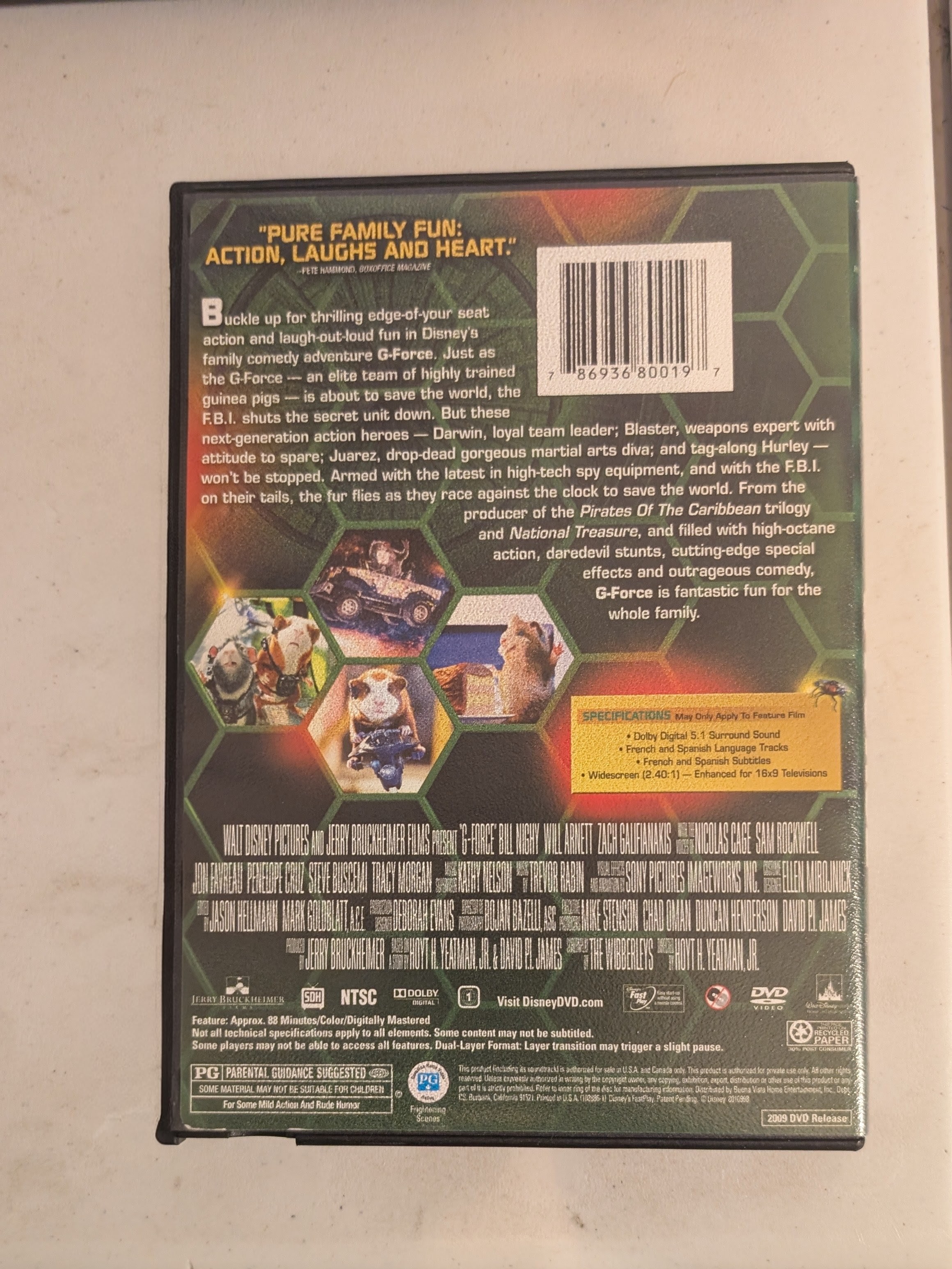 G-Force DVD