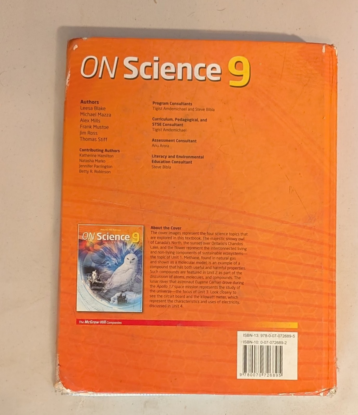 ON Science 9 Textbook