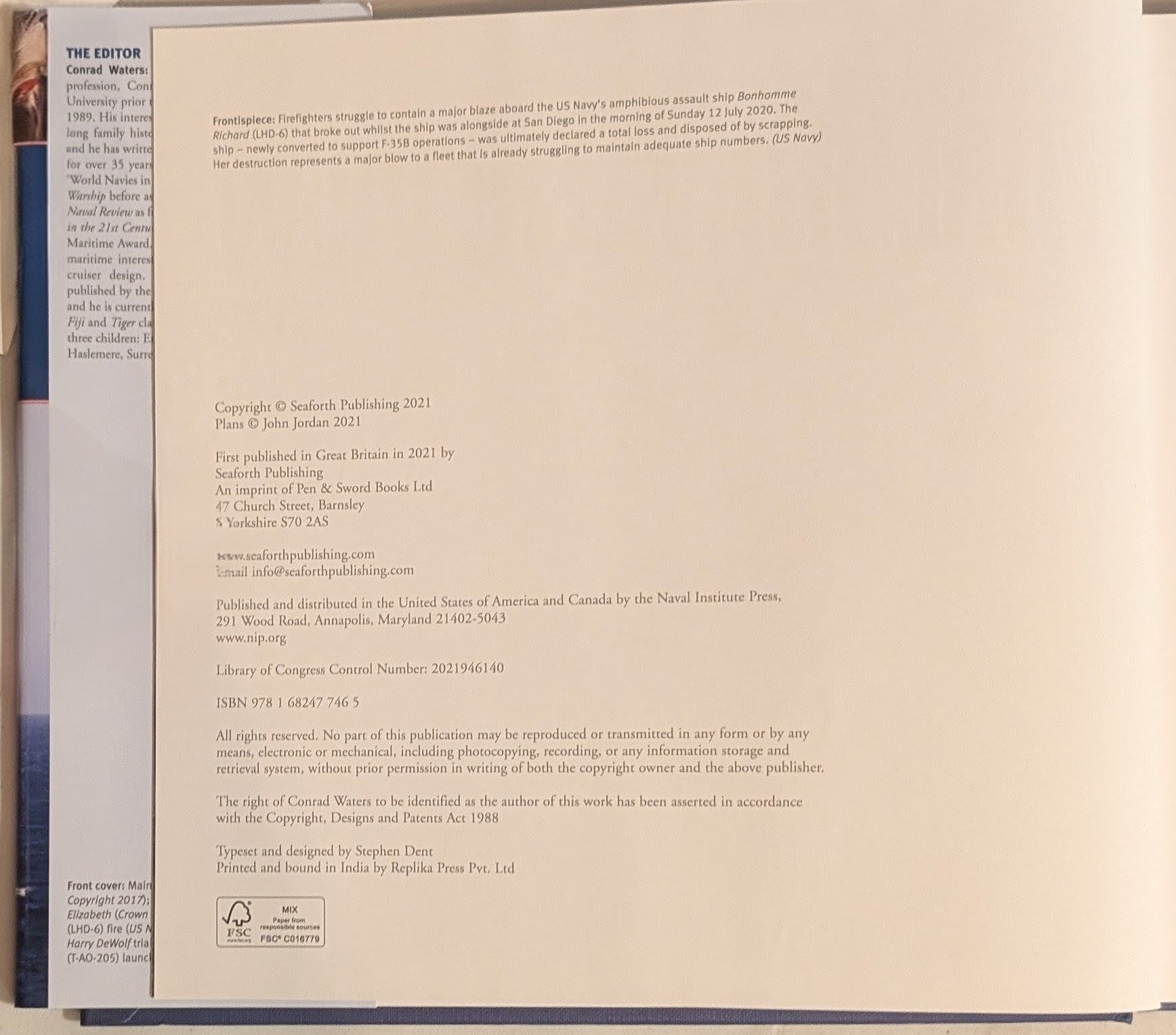 Seaforth World Naval Review 2022