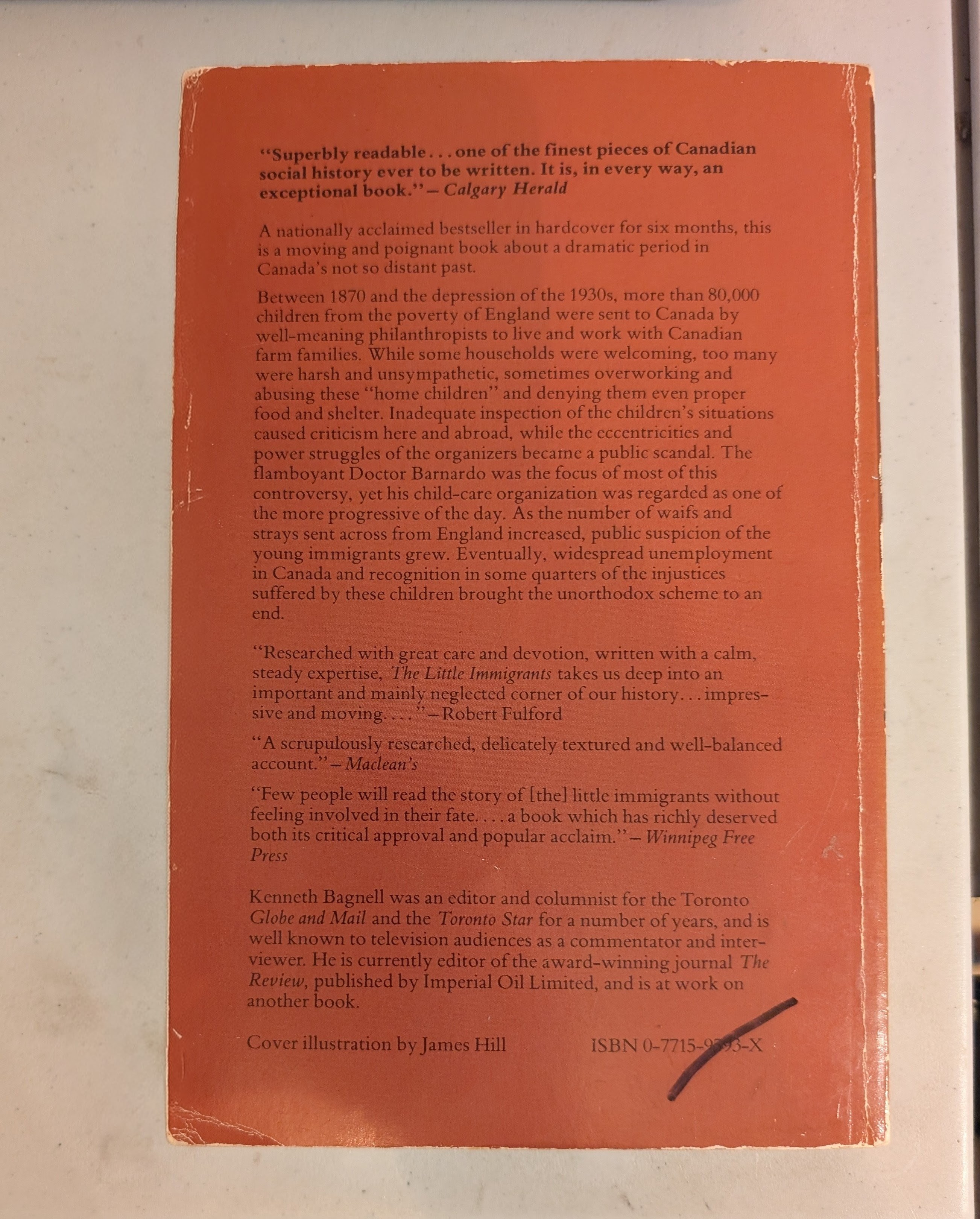 The Little Immigrants: The Orphans Who Came to Canada