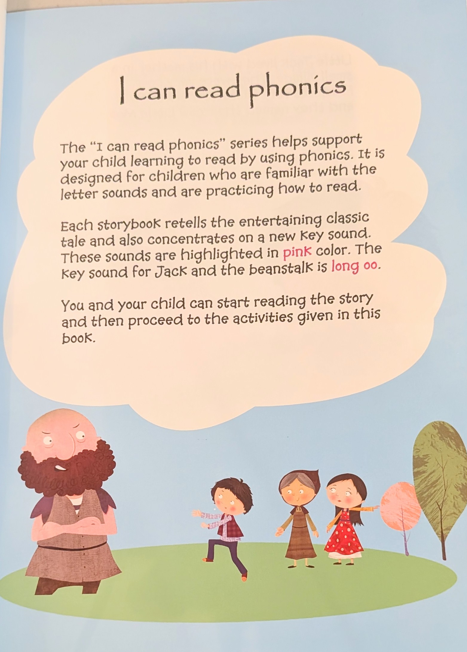 Jack and the Beanstalk I Can Read Phonics Book