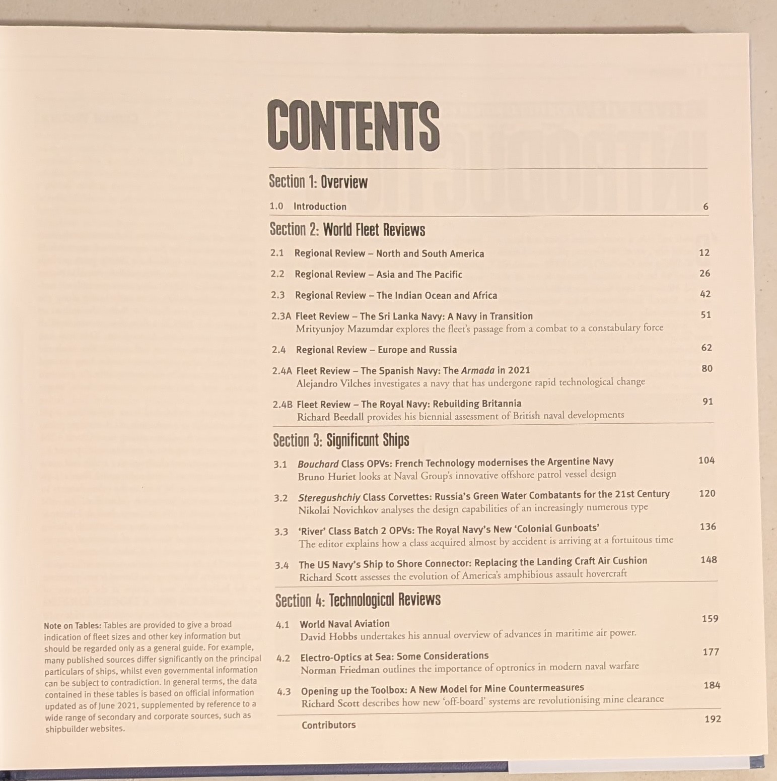 Seaforth World Naval Review 2022