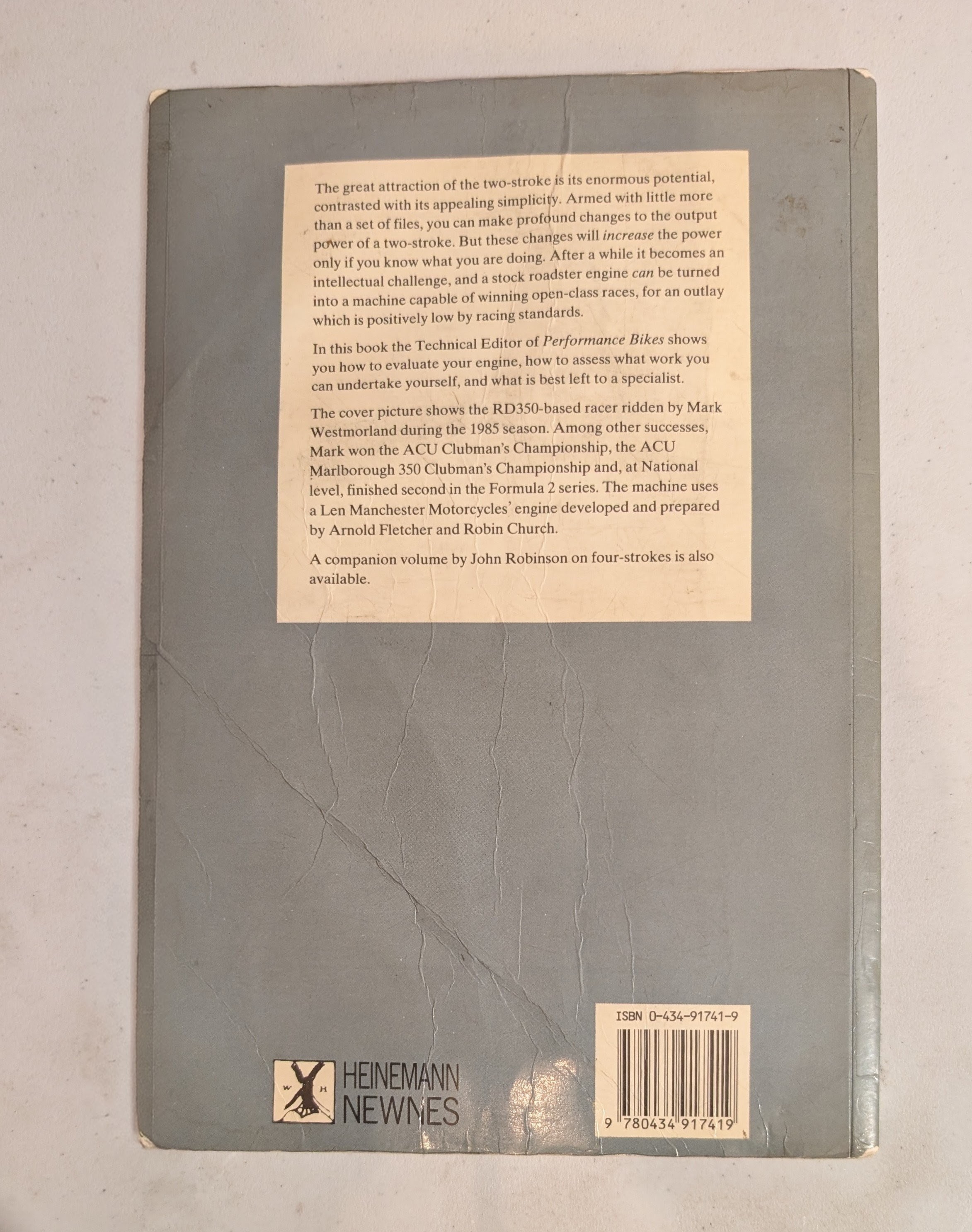 Motorcycle Tuning: Two-Stroke