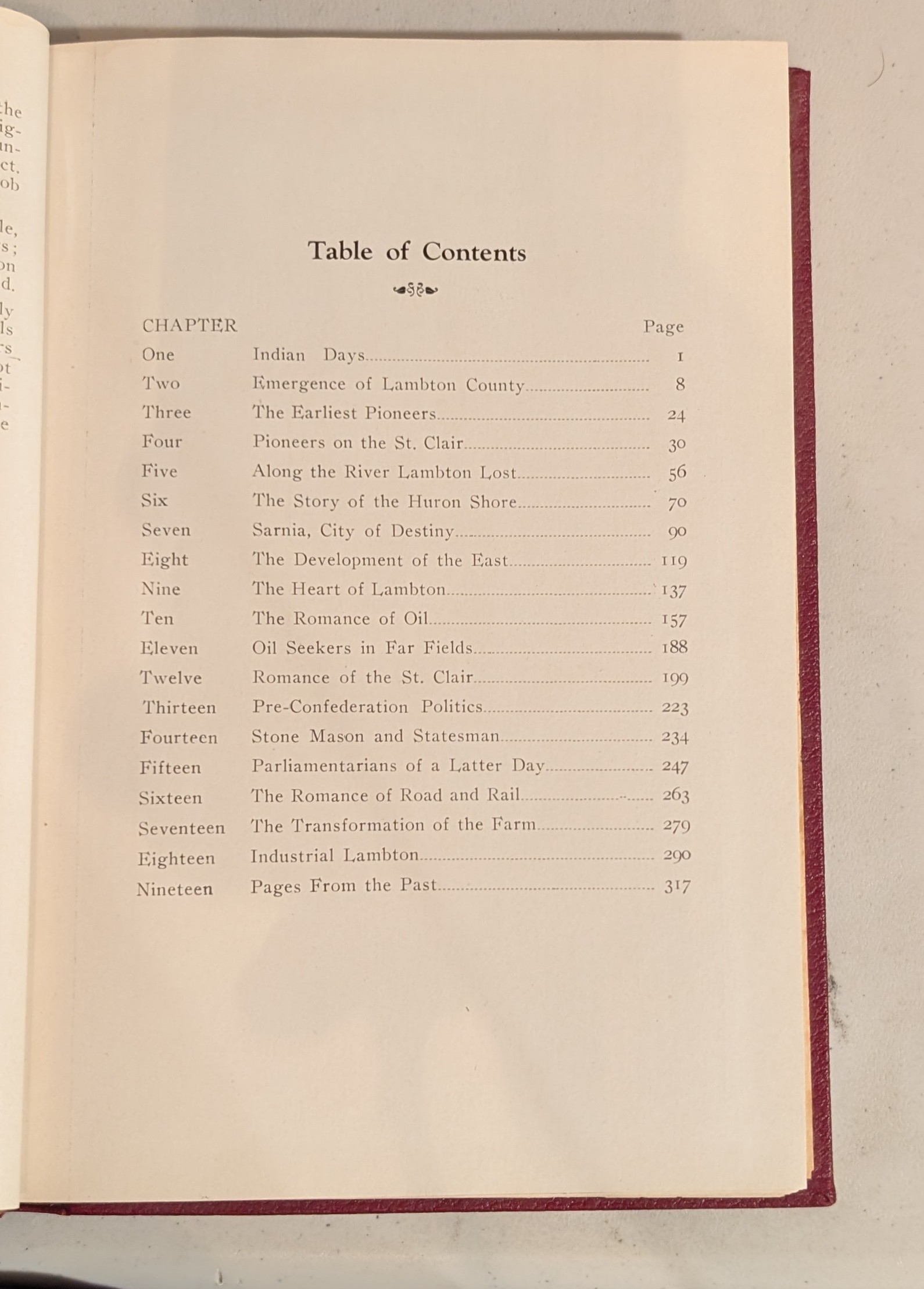 Lambton County's Hundred Years 1849-1949