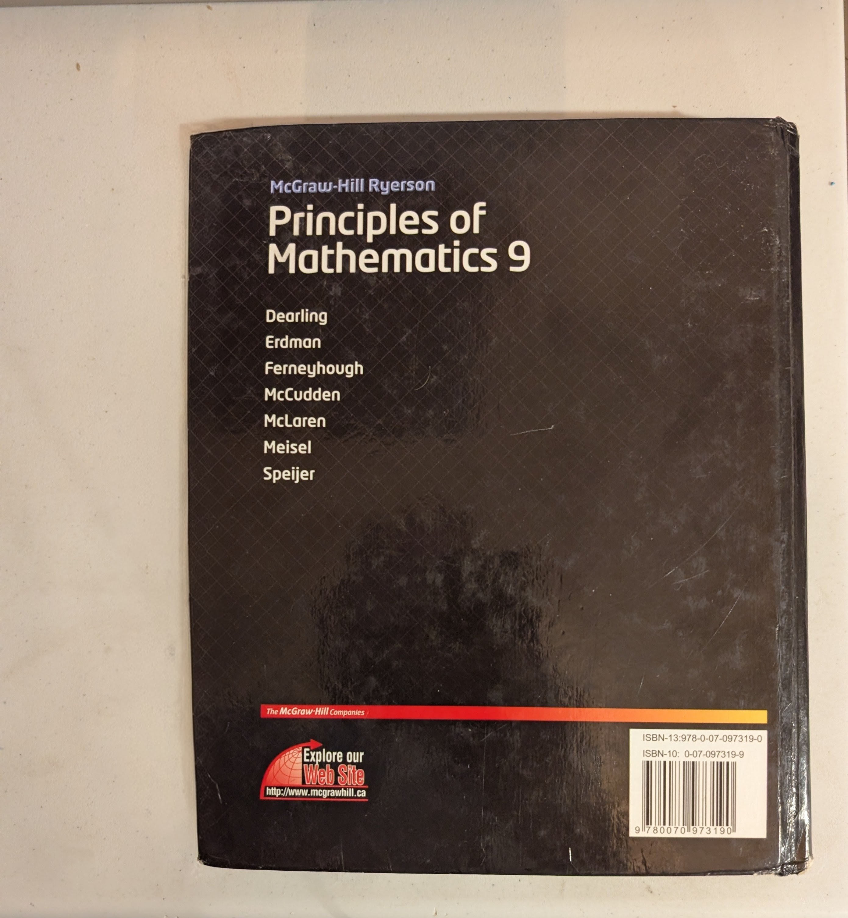 Principles of Mathematics 9