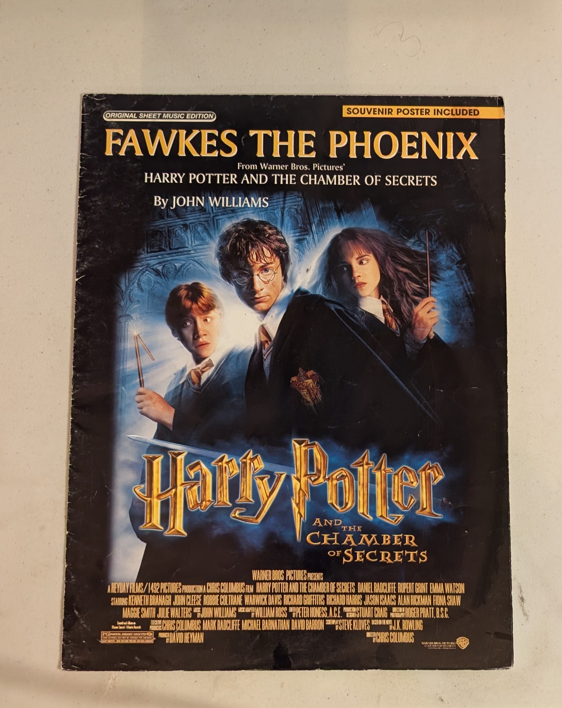 Harry Potter and the Chamber of Secrets Souvenir Poster