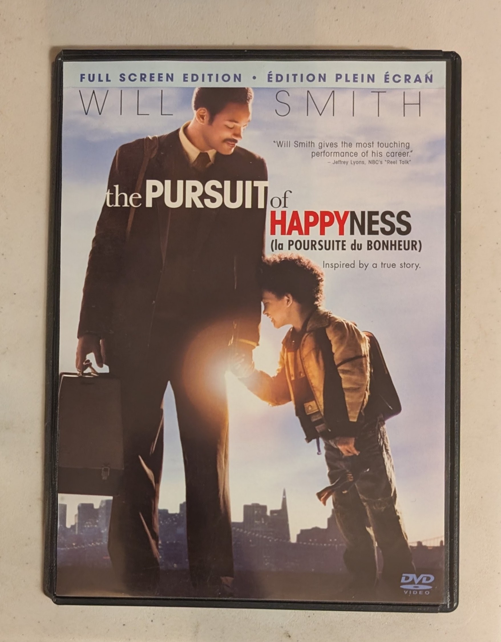 The Pursuit of Happyness DVD