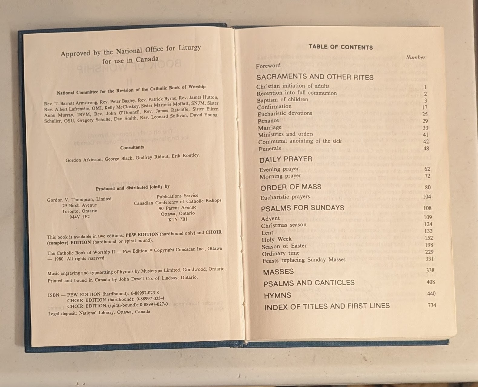 Catholic Book of Worship II