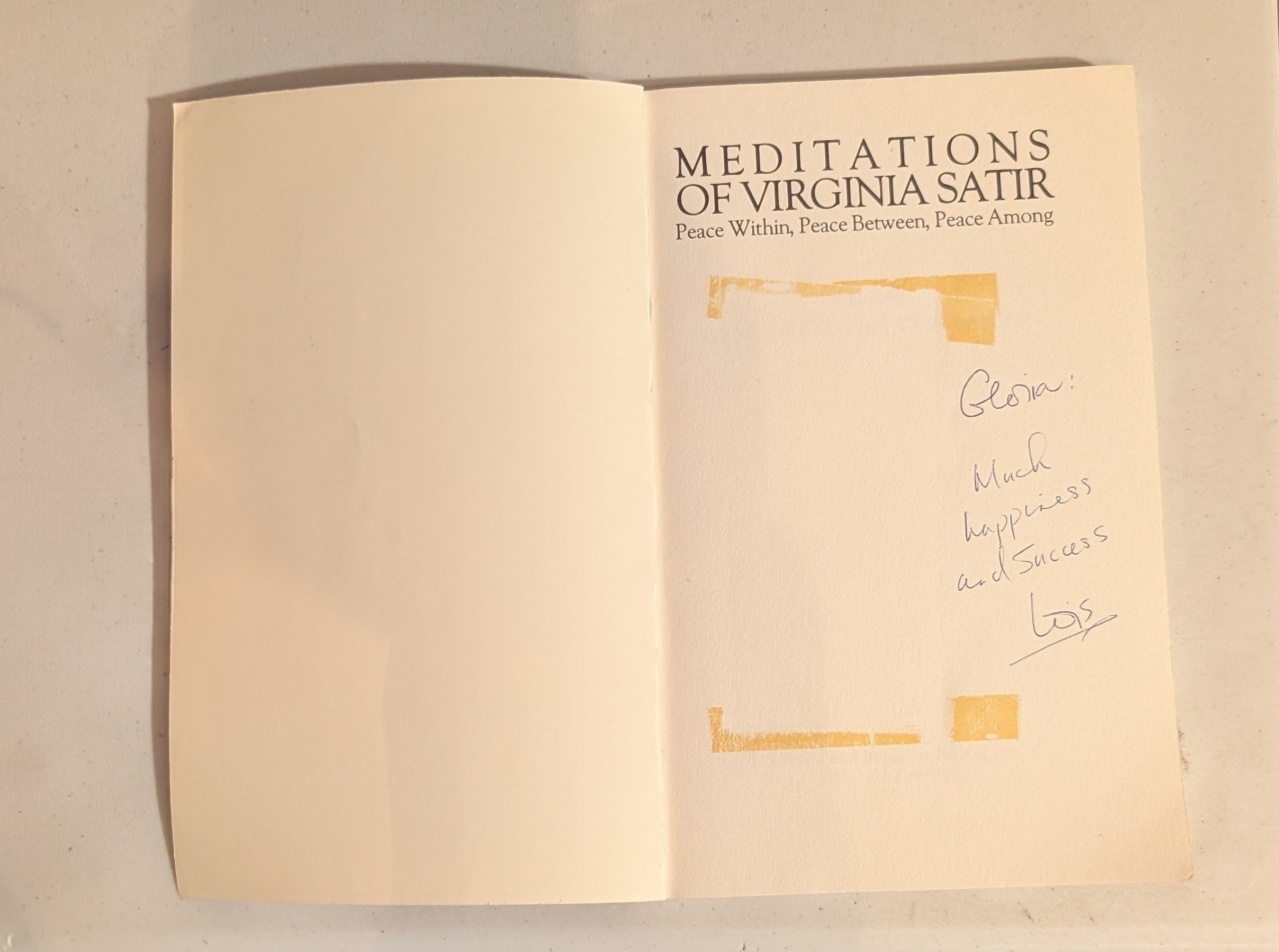 Meditations of Virginia Satir