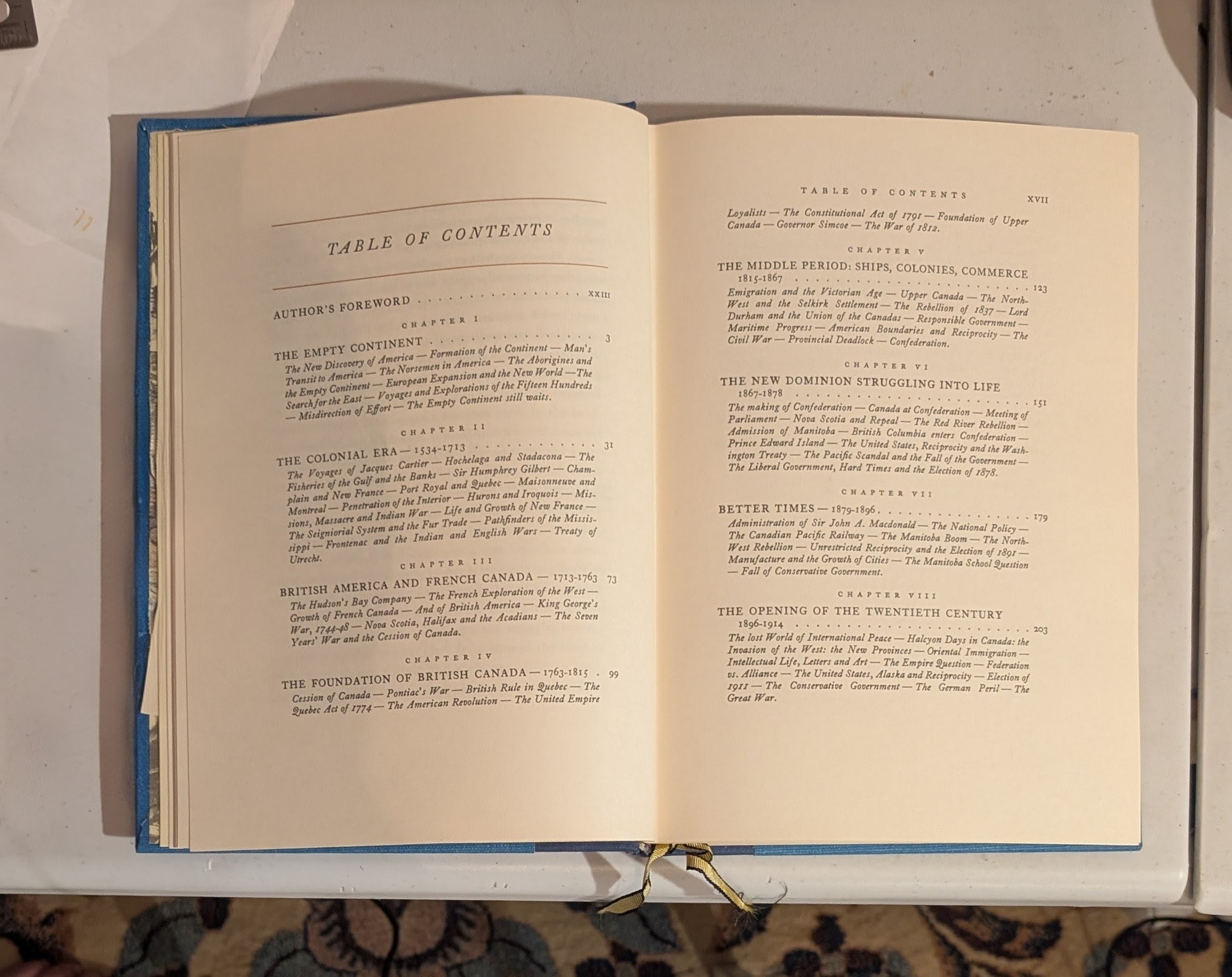 Canada: The Foundations of Its Future