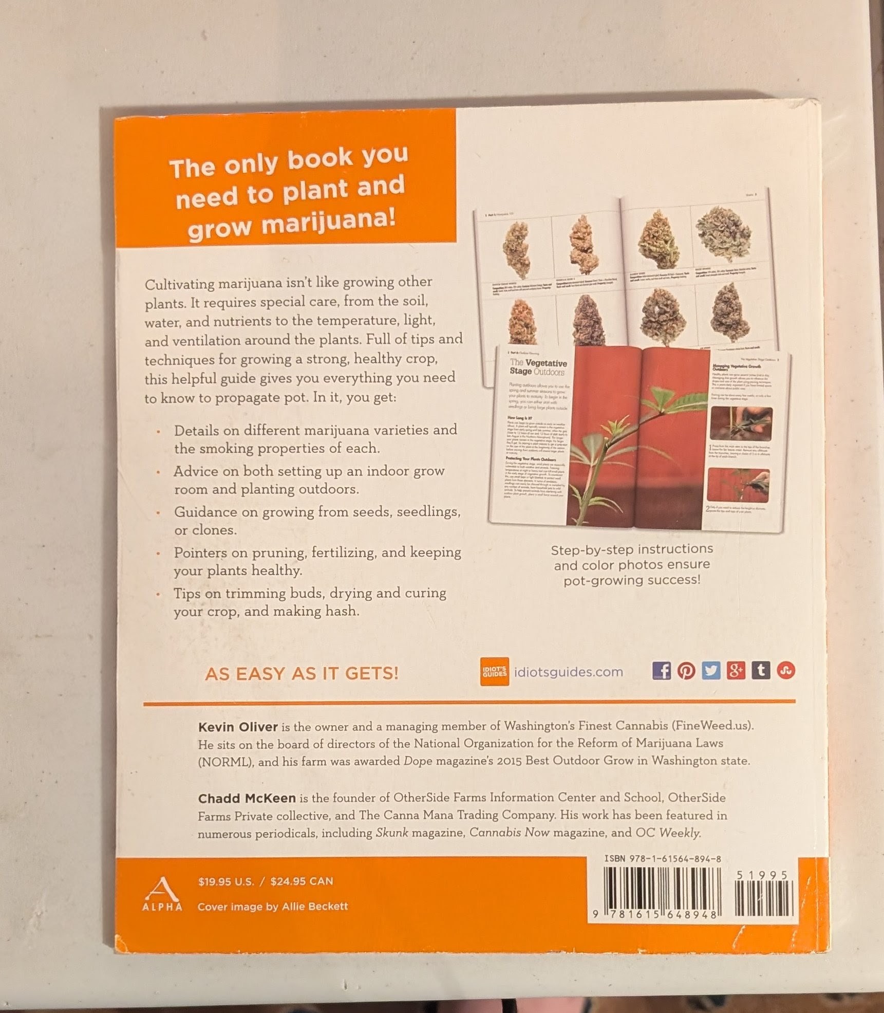 Idiot's Guides: Growing Marijuana