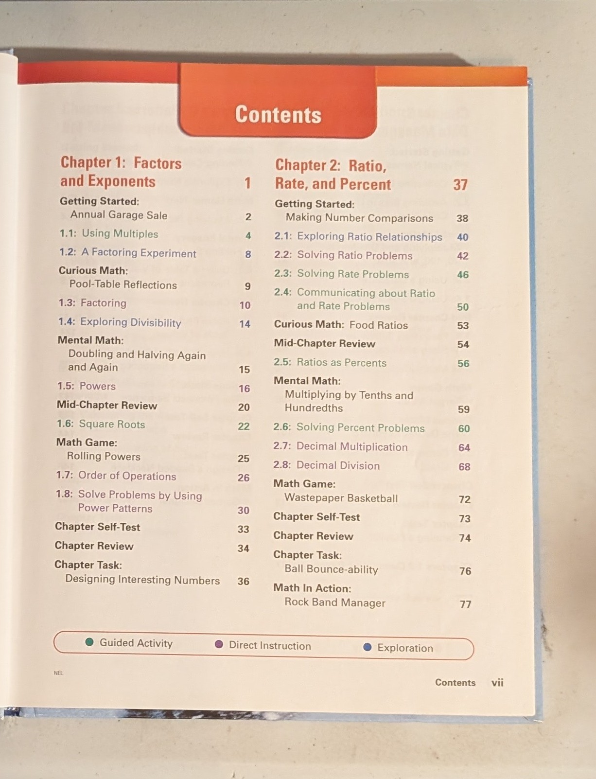 Nelson Mathematics 7