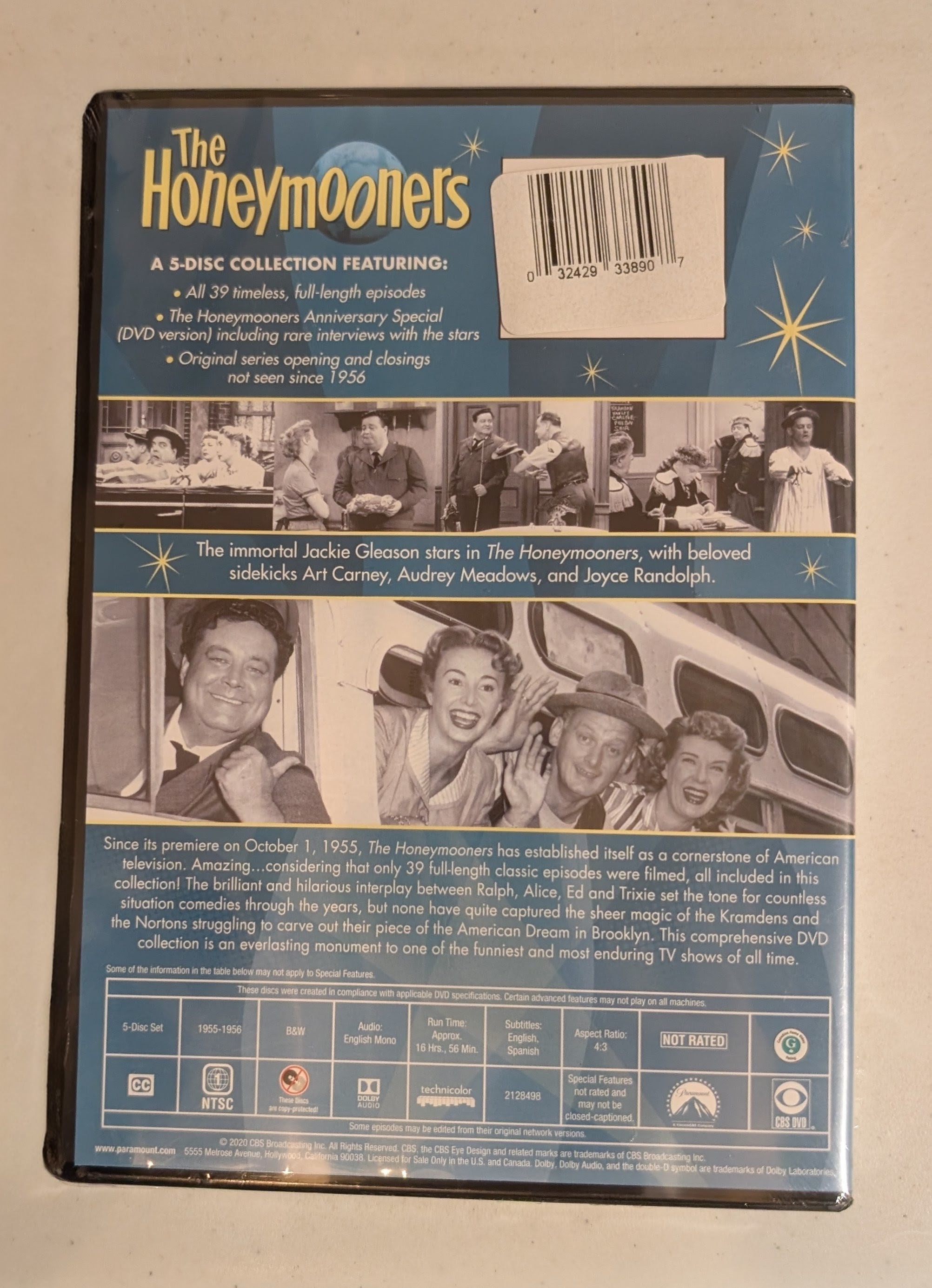 The Honeymooners DVD