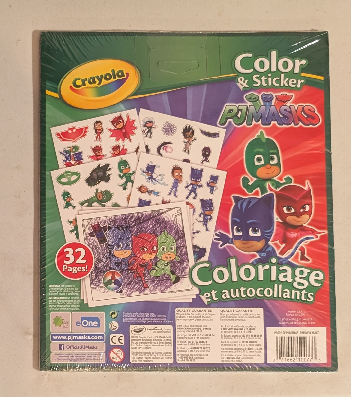 Crayola PJ Masks Color & Sticker Set