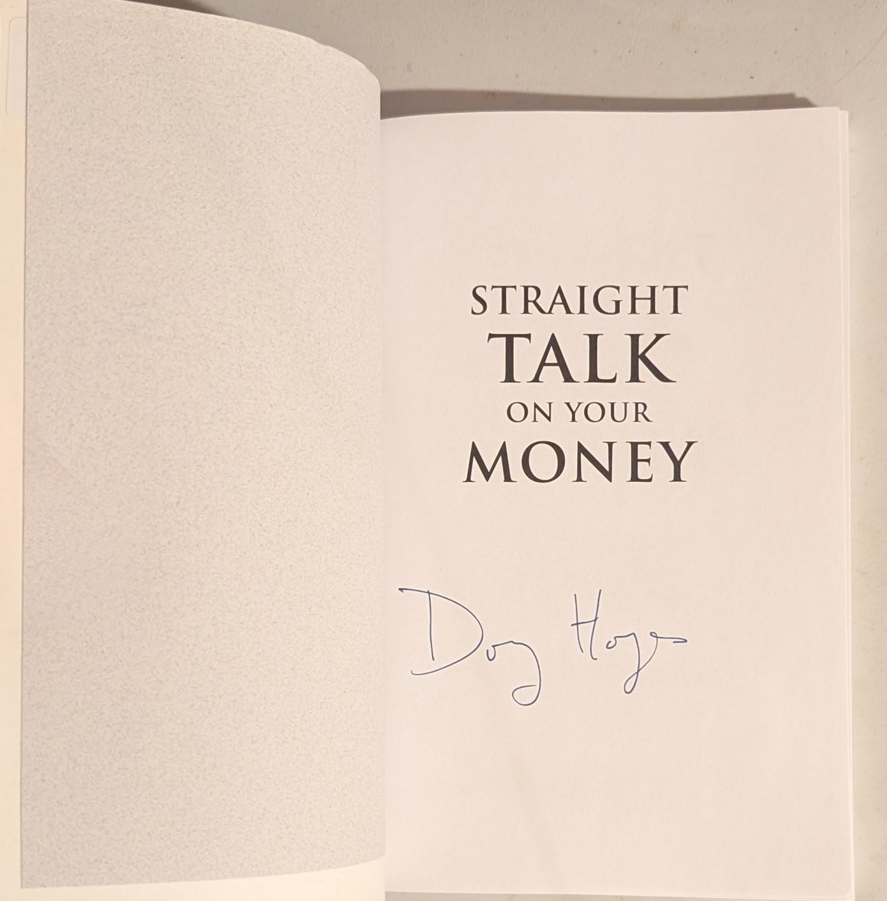 Straight Talk on Your Money