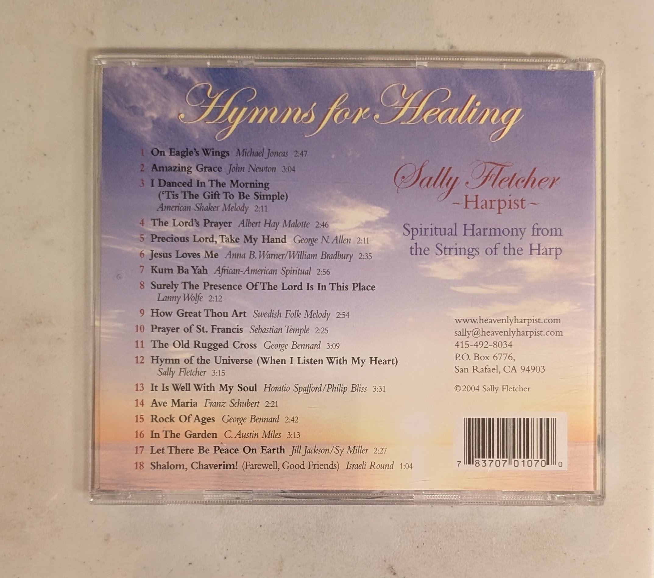 Hymns for Healing CD