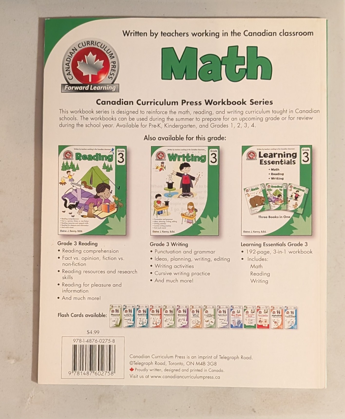 Grade 3 Math Workbook