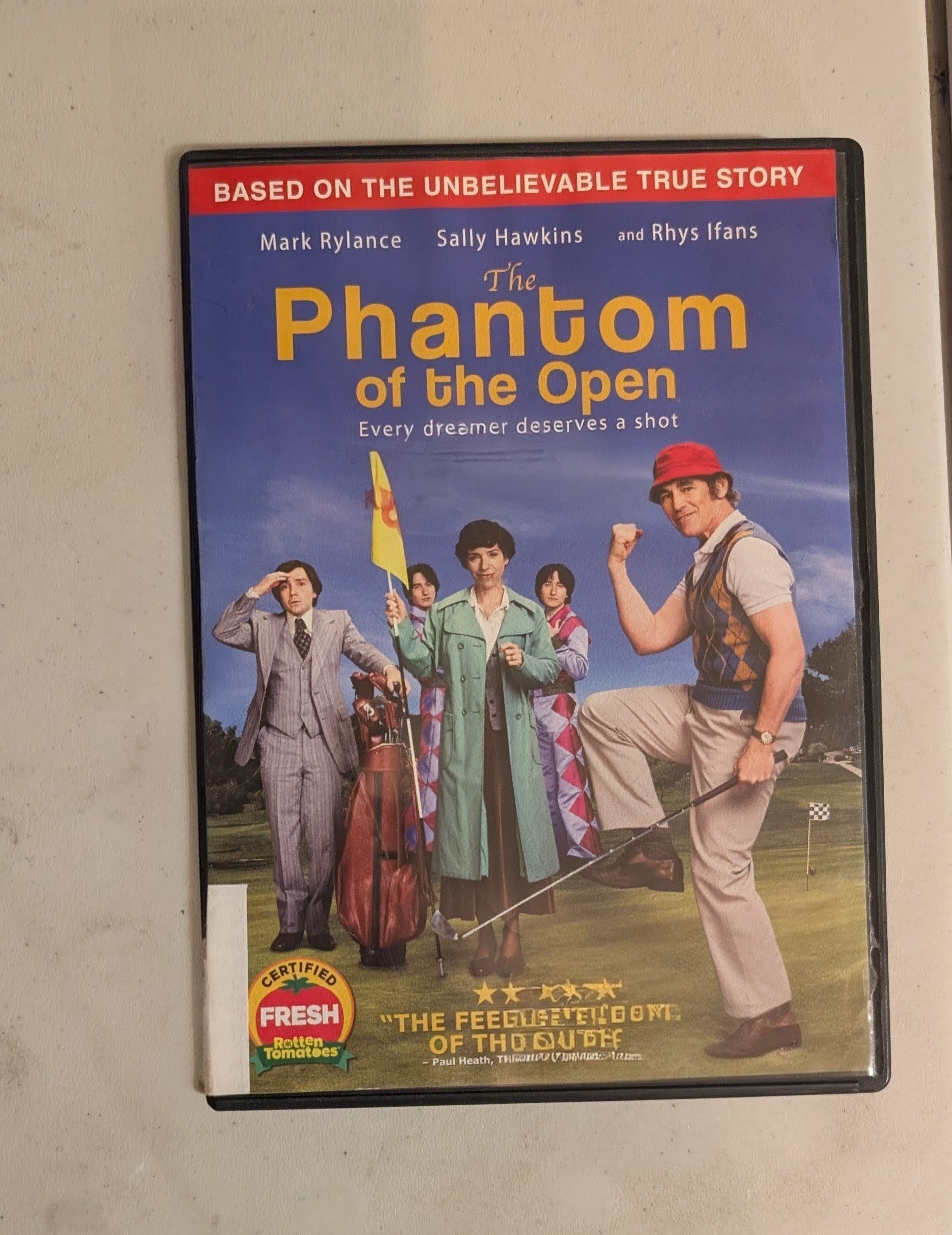The Phantom of the Open DVD